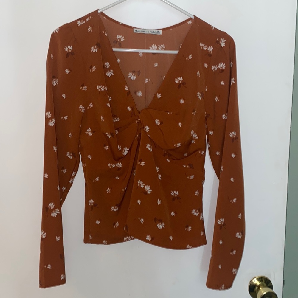 Abercrombie long sleeve blouse